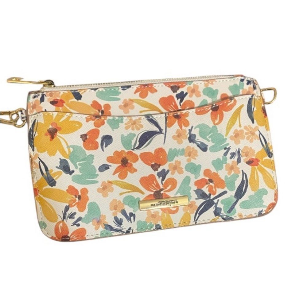 Nanette Lepore Multicolor Floral Wristlet